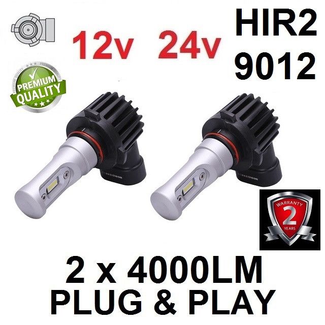 HIR2 - 9012 SET LUMILED ZES chip 8000LM ATOM-series - SREDNJE-DUGO-MAGLENKU - PLUG&PLAY Beograd Zemun